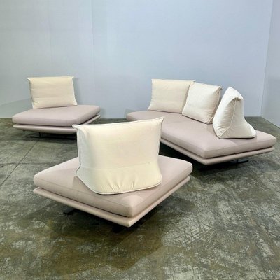 Prado Sofa and Ottomans by Christian Werner for Ligne Roset, Set