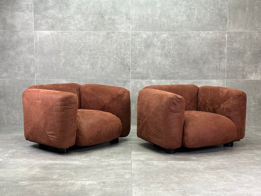 Marius Armchairs by Mario Marenco for Arflex, Italy, 1970s, Set of