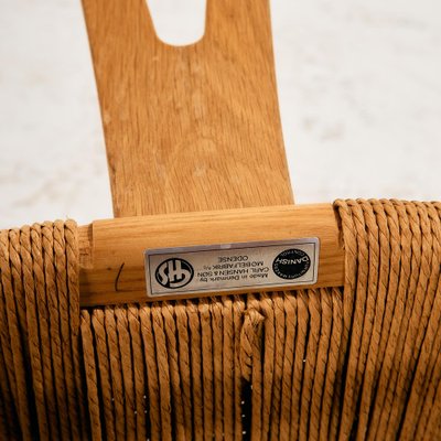 Wishbone Chair by Hans J. Wegner for Carl Hansen & Søn, 1960s, Set