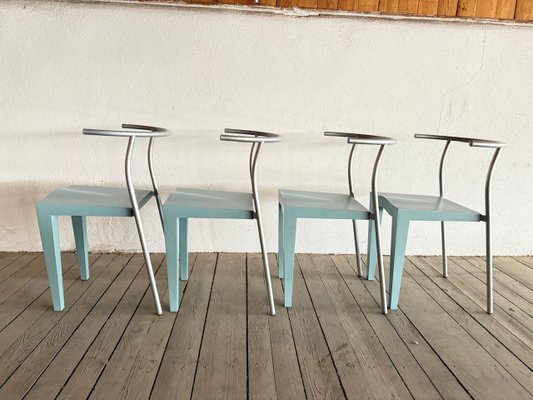 Dr. Glob Chairs by Philippe Starck for Kartell, 1980s, Set