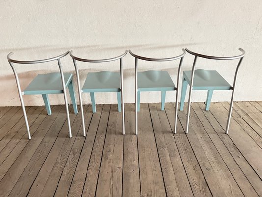 Dr. Glob Chairs by Philippe Starck for Kartell, 1980s, Set
