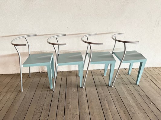 【激安大特価！】 by Chairs Glob Dr. Philippe Set 1980s, Kartell, for Starck 椅子