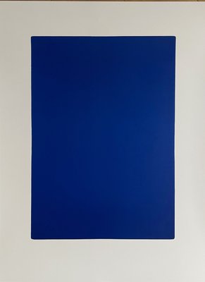 Yves Klein, California (IKB 73), 1961, stampa in vendita su