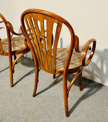 Art Nouveau Armchairs by Michael Thonet for Thonet, Late 19th