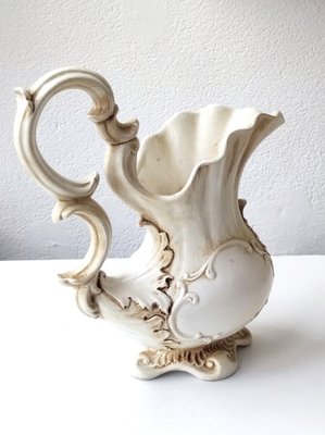 Italienisches Keramik Krug & Tablett Set von Tesori Di Bassano, 1960er, 2er Set bei Pamono kaufen