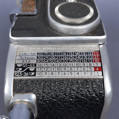 Vintage Bolex Paillard 8mm Analogue Film Camera, Swiss, 1960s for