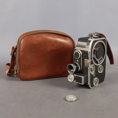 Vintage Bolex Paillard 8mm Analogue Film Camera, Swiss, 1960s for