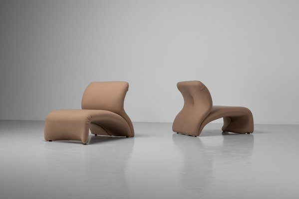 Kaïdo Lounge Chairs attributed to Kwok Hoi Chan for Steiner