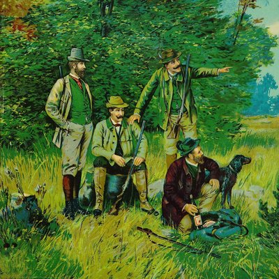 hunting pictures framed