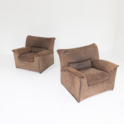 Lauriana Armchairs by Afra and Tobia Scarpa for B&B Italia, 1970