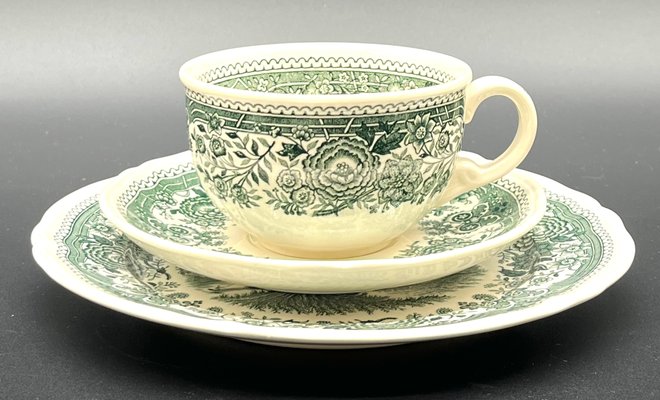 【VINTAGE】Villeroy&Boch まとめ　Burgenland ヴィンテージティーカップ＆ソーサー ビレロイボッホ Burgenland