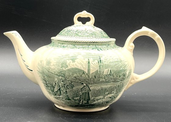 Green Burgenland Coffee or Tea Service from Villeroy & Boch, 1960s