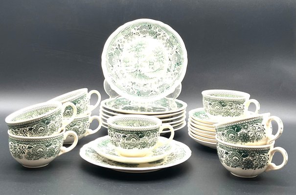 【VINTAGE】Villeroy&Boch まとめ　Burgenland ヴィンテージティーカップ＆ソーサー ビレロイボッホ Burgenland