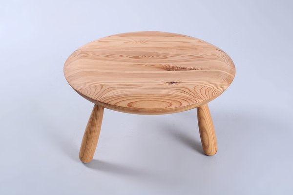 Pine Wood Karljohan Stool by Christian Hallerod for Ikea