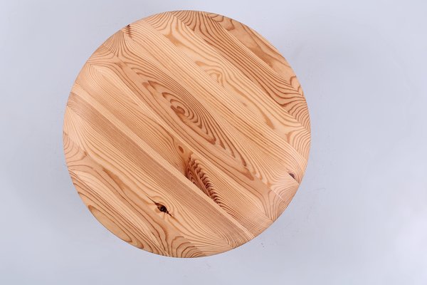 Pine Wood Karljohan Stool by Christian Hallerod for Ikea, 1990s