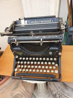 Antique Underwood Typewriter, Usa, 1895 for sale at Pamono