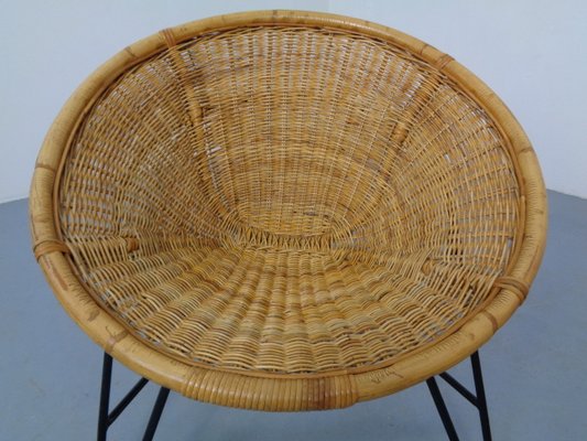 Deutsche Mid-Century Sthle aus Bambus, 1960er, 2er Set bei Pamono kaufen