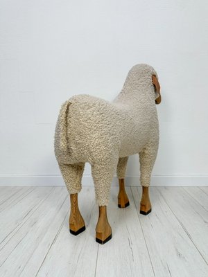 Vintage Sheep Figure Stool by Hanns-Peter Krafft for Meier Vintage Sheep Figure Stool by Hanns-Peter Krafft for Meier