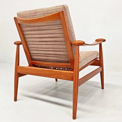 Danish Spade FD 133 Lounge Chair by Finn Juhl for France