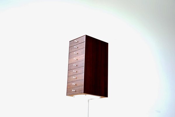 Mid Century 5517 Palisander Schrank Von George Nelson Fur Herman