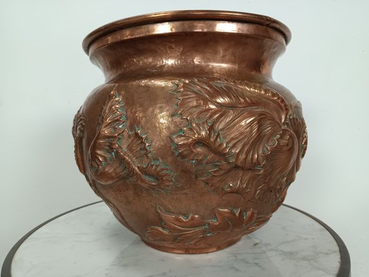 stainless steel plant pots NMN Designs Knox Stainless Steel Pot Planter; Medium