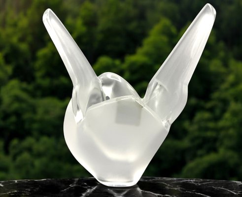 Lalique Sylvie Model Vase by René Lalique for Lalique for sale at