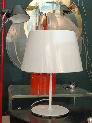 Swedish Kulla White Table Lamp from Ikea, 1990s for sale at Pamono
