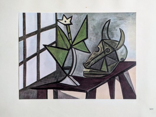 Pablo Picasso, Still Life, Color Offset Lithograph on Pur de
