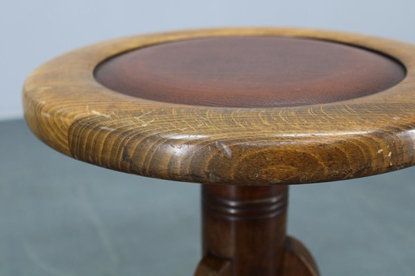 Beech Bentwood Piano Stool, Former Czechoslovakia, 1950s for sale