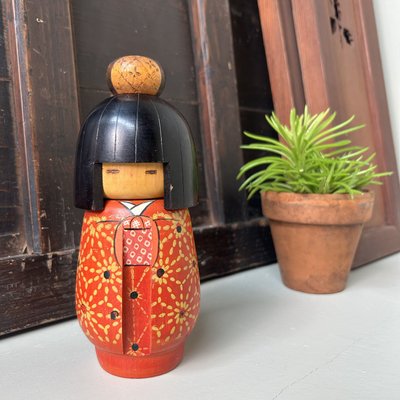 Sōsaku Kokeshi by Kazuo Takamizawa, 1970s for sale at Pamono