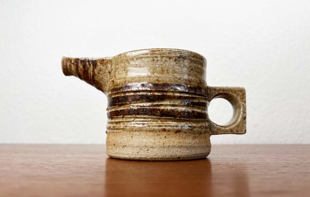 Mid-Century Modern Danish Studio Pottery Carafe by Tue Poulsen for Tue Keramik, 1960s for sale at Pamono