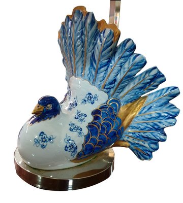 Italian Table Lamps from Società Porcellane Artistiche