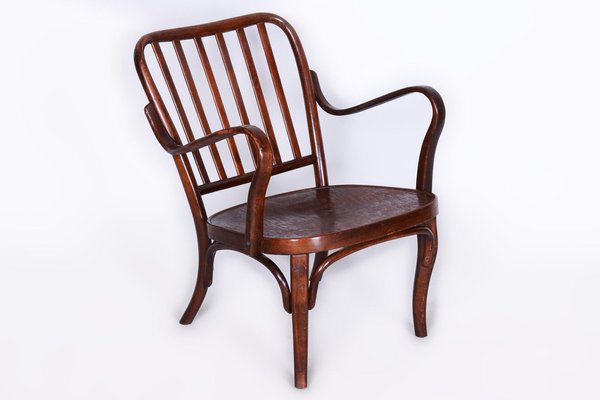 Art Deco Armchair in Beech attributed to Josef Frank for Thonet