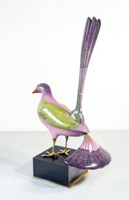 Goebel Uccello In Porcellana - Tortora - 12 X 8,5 X 9,5 Cm - Fatto A Mano, Collezione