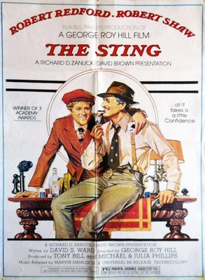 The Sting Poster, 1973 for sale at Pamono
