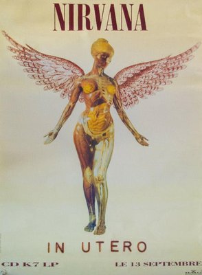 Nirvana In Utero Poster, 1993 for sale at Pamono