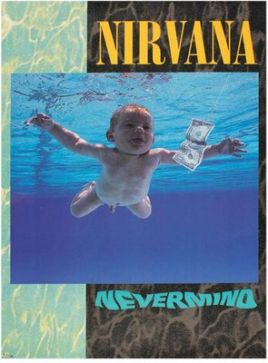 Nirvana Nevermind Poster, 1991 in vendita su Pamono