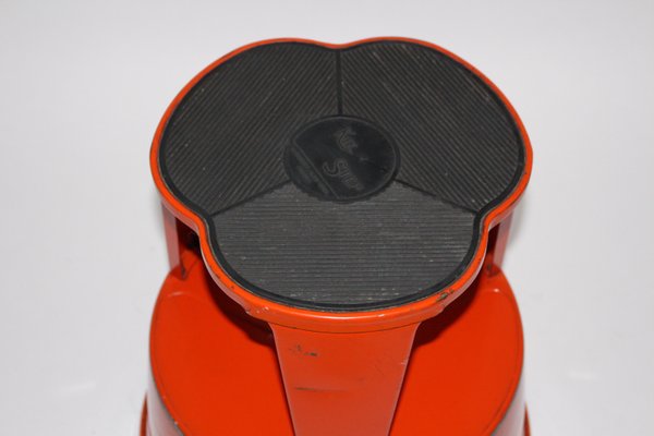 Vintage kik step stool top