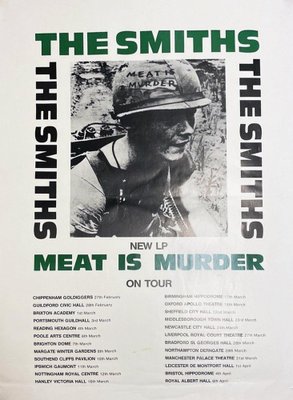 THE SMITHS MEAT IS MURDER 特大 A1 ポスター Amazon.com: BEYONDTHEWALL Archive The Smiths- Meat Is Murder