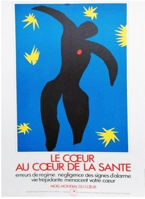 Henri Matisse, 1972, Icarus Poster for sale at Pamono