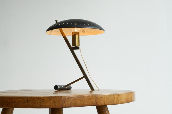 Vintage Dutch Table Lamp by Louis Kalff for Philips, 1950s for
