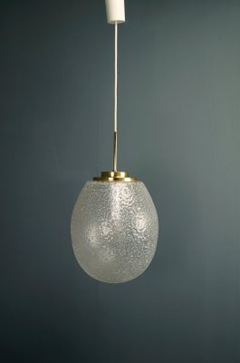 Large Drop Pendant Light In Ice Gl From Doria Large Drop Pendant Light In Ice Gl From Doria