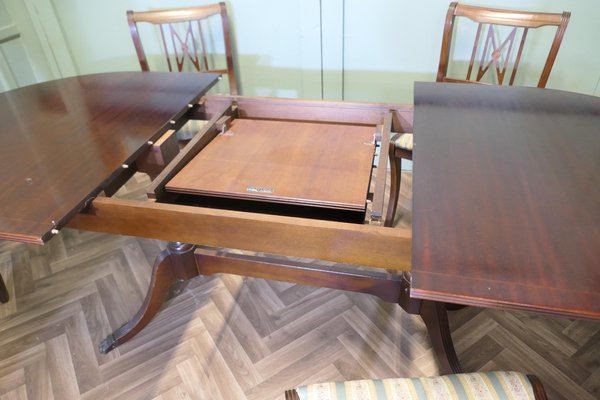 Vintage Extending Dining Table and Chairs, 1960, Set of for sale
