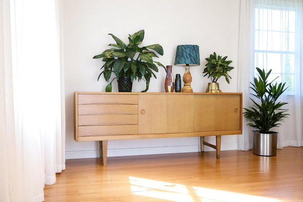 Vintage Sideboard in Oak by Erik Wörtz for Ikea, 1960s