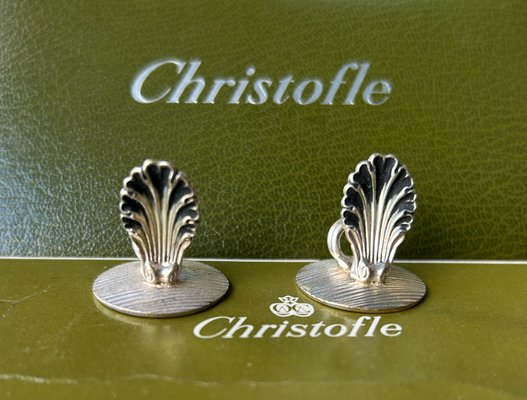 Shell Place Markers from Christofle, Set of 2 for sale at Pamono