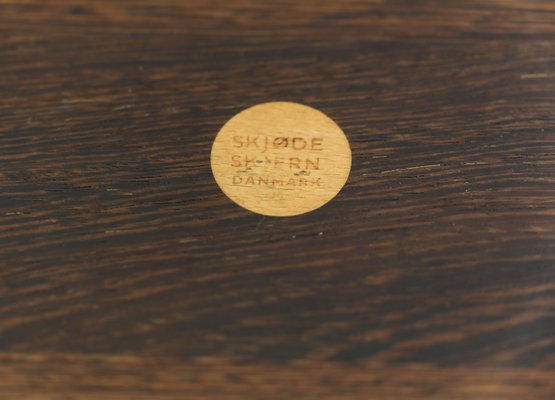 Wenge and Oak Tray by Theodor Skjode Knudsen for Skjøde Skjern