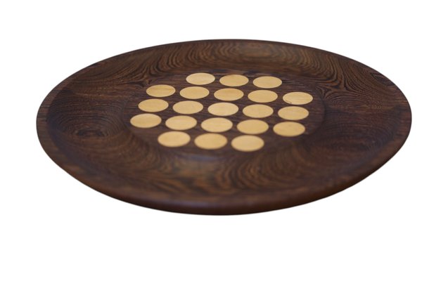 Wenge and Oak Tray by Theodor Skjode Knudsen for Skjøde Skjern