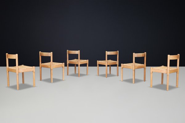 Carimate Dining Room Chairs attributed to Vico Magistretti for