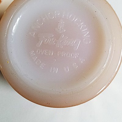 Fire King Coffee Service from Anchor Hocking, 1940s, Set of 8 for