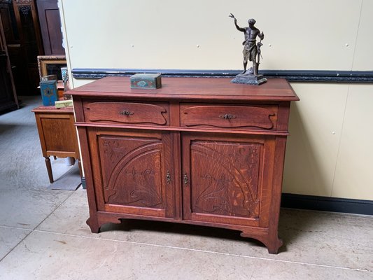 Antique Oak Sideboard, 1890s for sale at Pamono